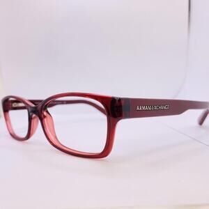 Armani Exchange Eyeglasses Sunglasses AX 3017 8118 52 [] 16 135 MM Brazil Red